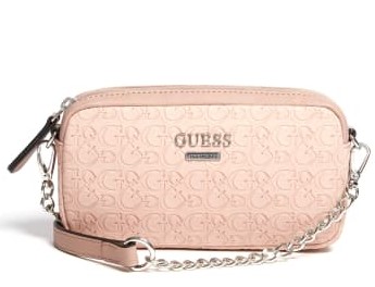 guess pink crossbody