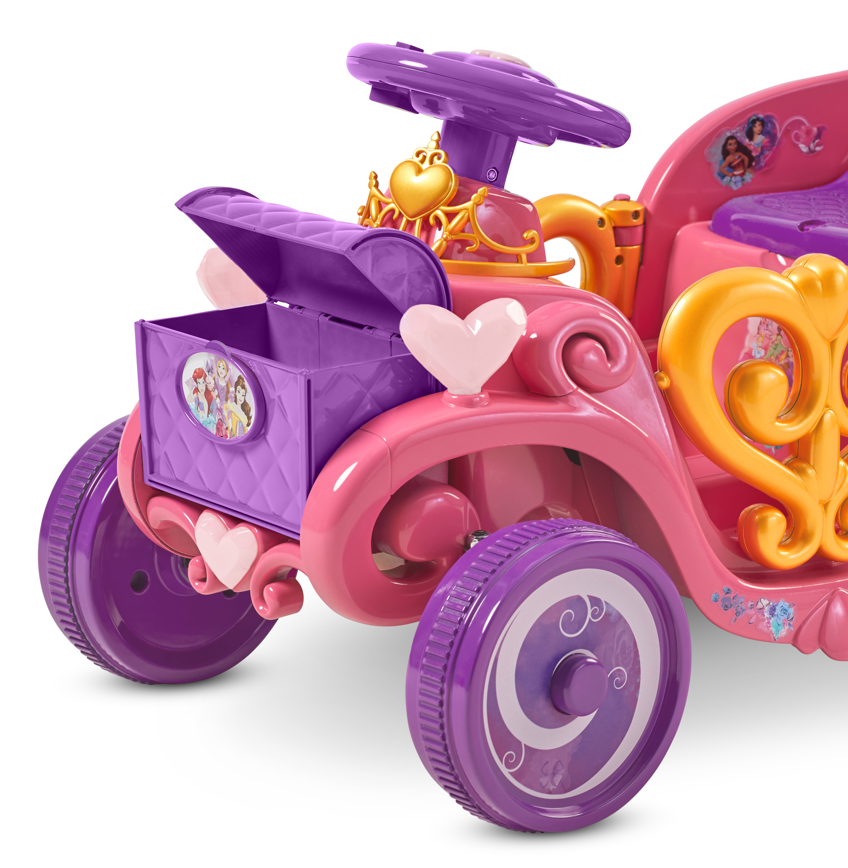 Disney Princess Enchanted Adventure Carriage Quad, 6Volt