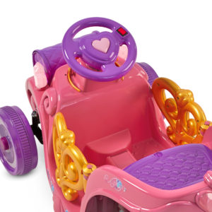 skye 6v plush ride on